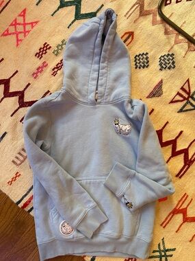 Light Blue GOAT USA Kids Hoodie Sweatshirt